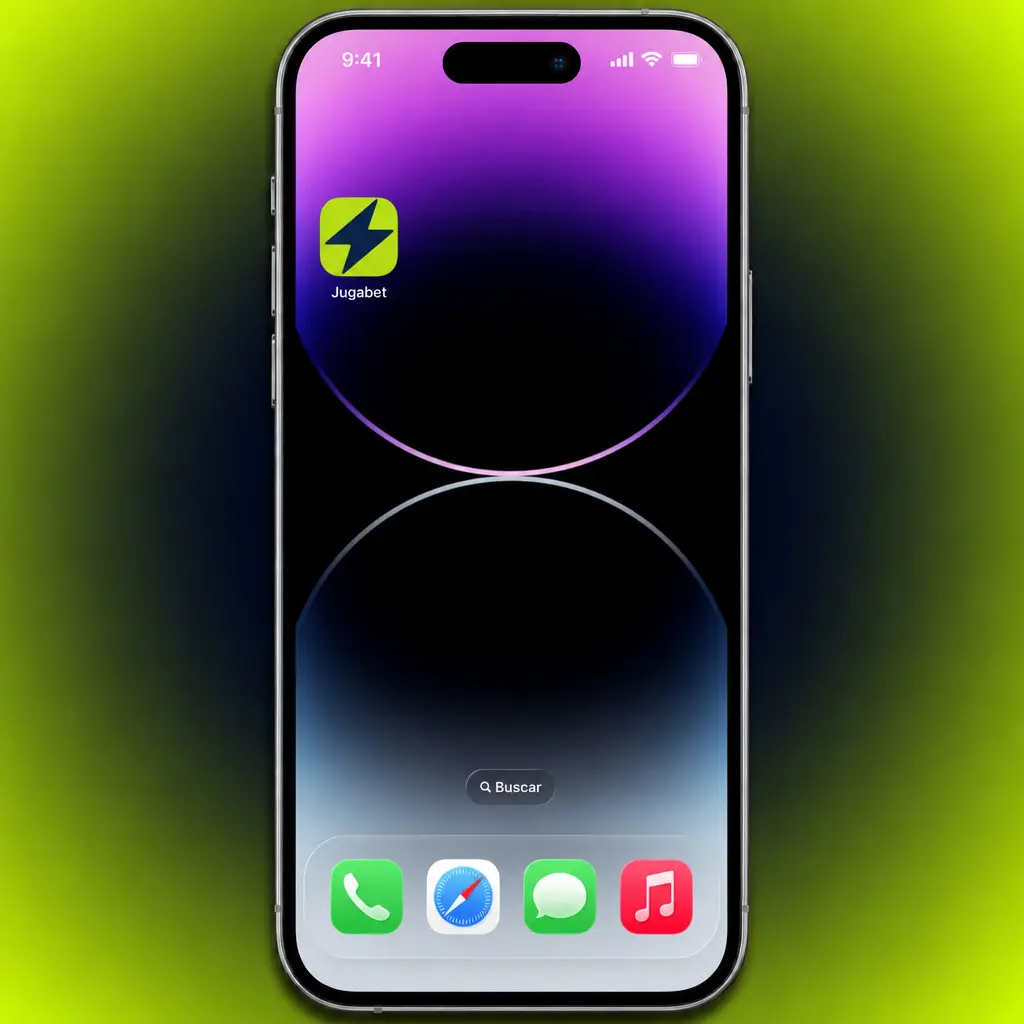 Pasos para instalar la app PWA de Jugabet en iOS desde Safari, agregándola a la pantalla principal del iPhone o iPad.