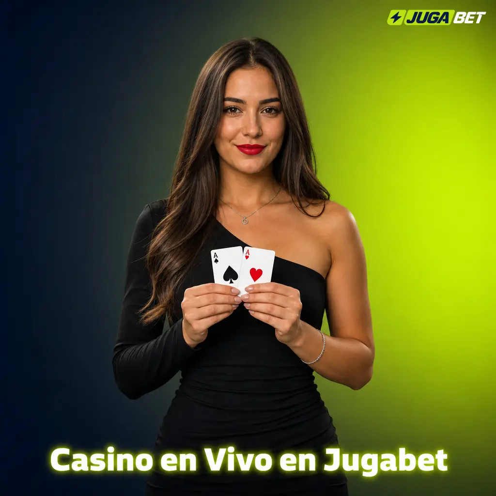 Casino en vivo de Jugabet con crupieres reales, mesas en HD y juegos como Ruleta Relámpago, Crazy Time y Bacará Speed
