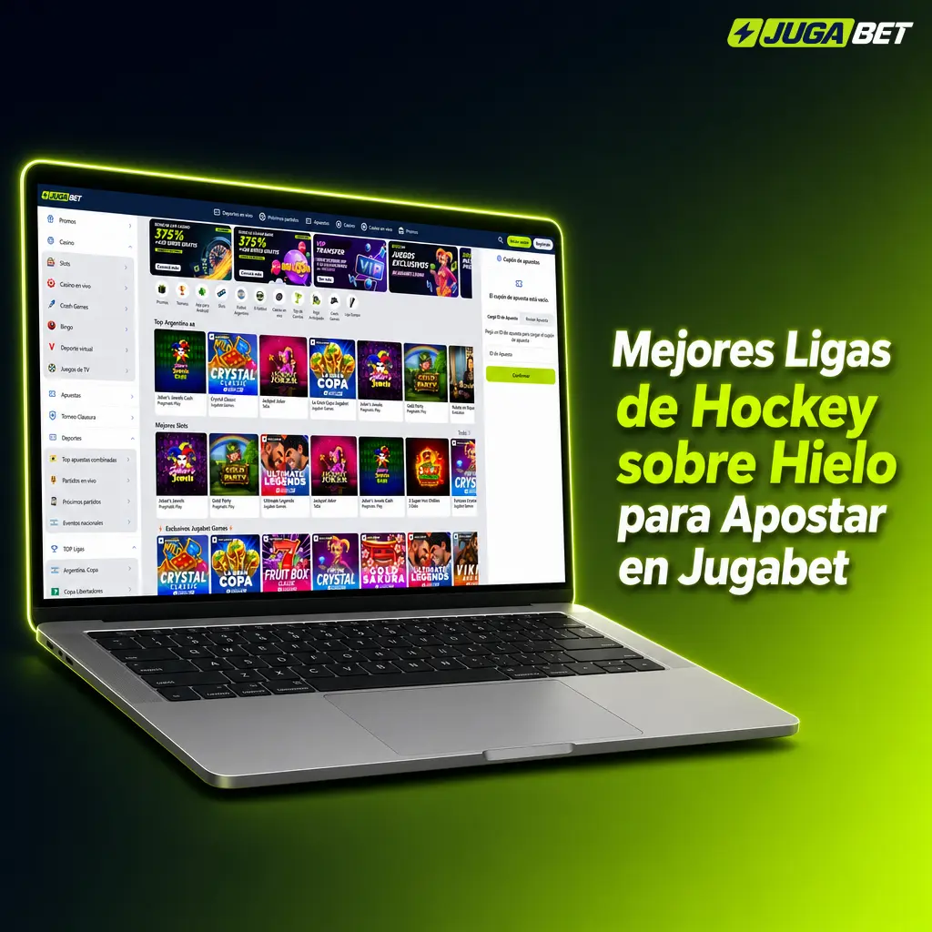 Cuotas y mercados de apuestas para NHL, KHL, IIHF y otras ligas de hockey sobre hielo en Jugabet