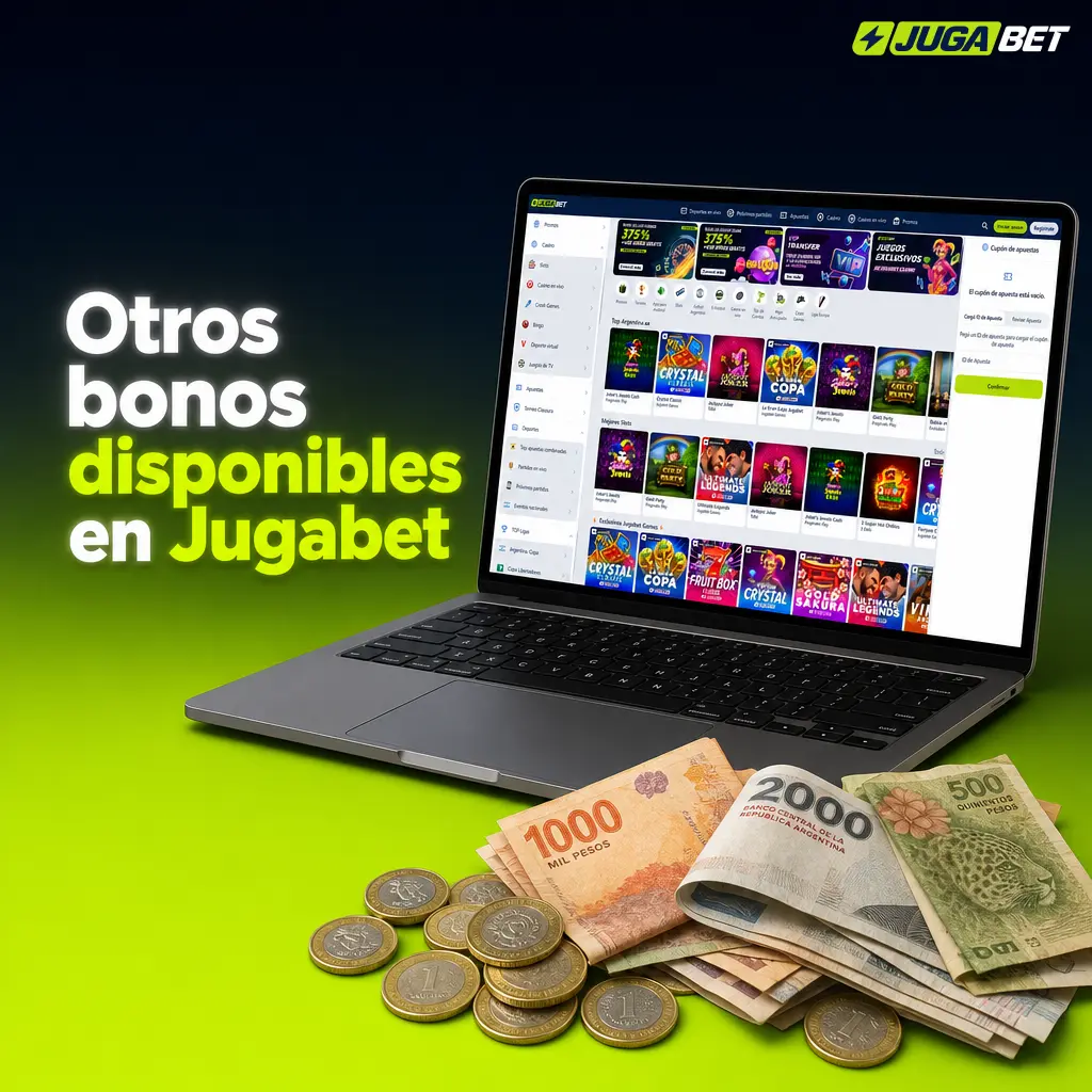 Bonos de Jugabet: segundo depósito, cashback semanal, regalo de cumpleaños, programa VIP y referidos con recompensas en ARS.